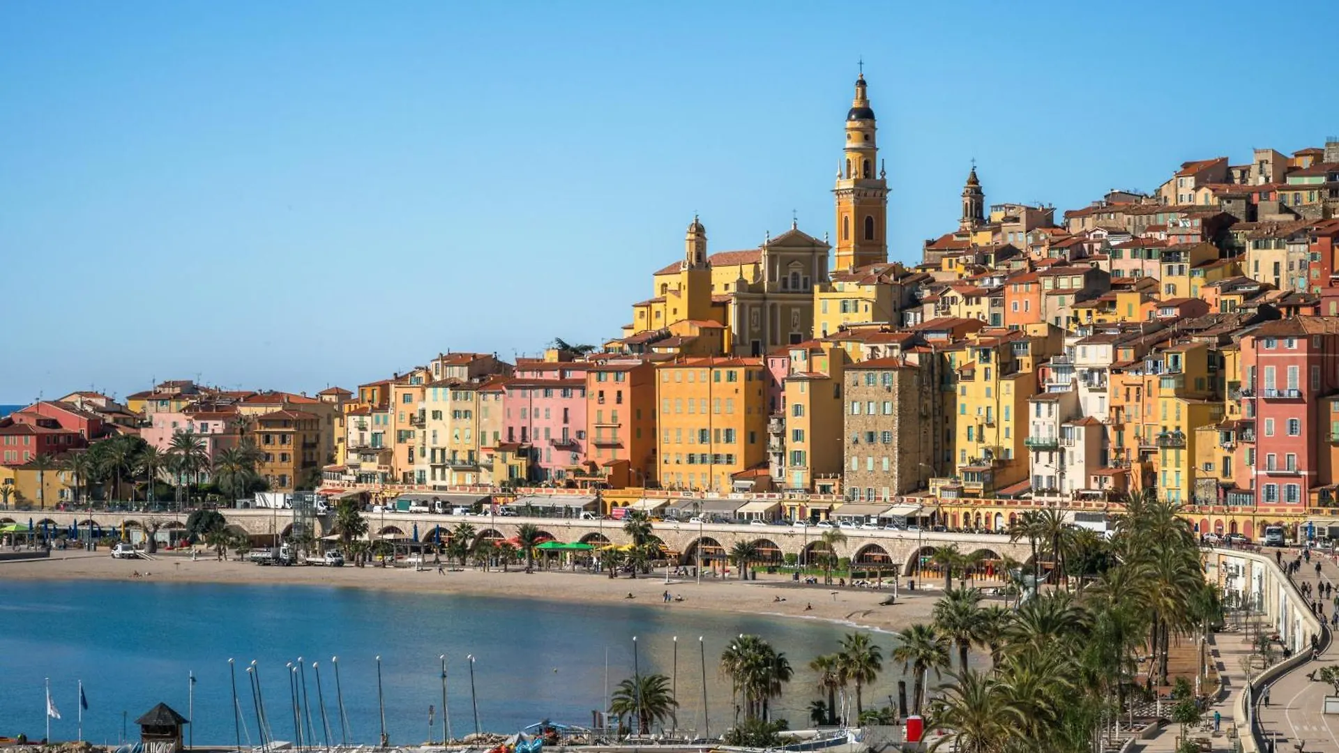 Le Rocamare - Piscine Toit Terrasse - Parking Prive - Terrasse Apartman Menton