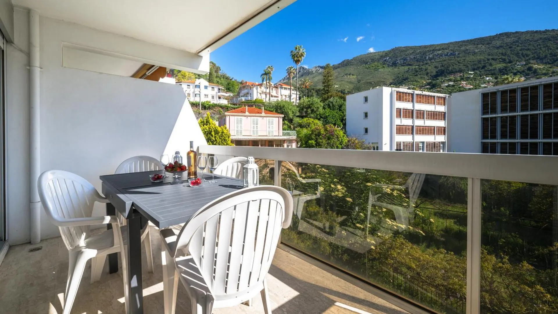 Le Rocamare - Piscine Toit Terrasse - Parking Prive - Terrasse Apartment Menton